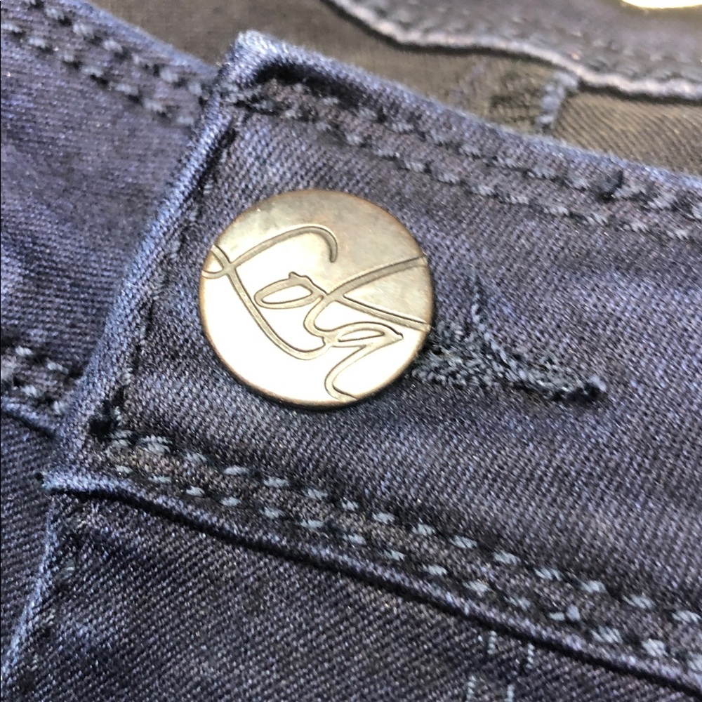 LOLA NAVY KATE MTB HIGH-RISE STRAIGHT JEANS 10/31x32 ⭐️ - Picture 15 of 15